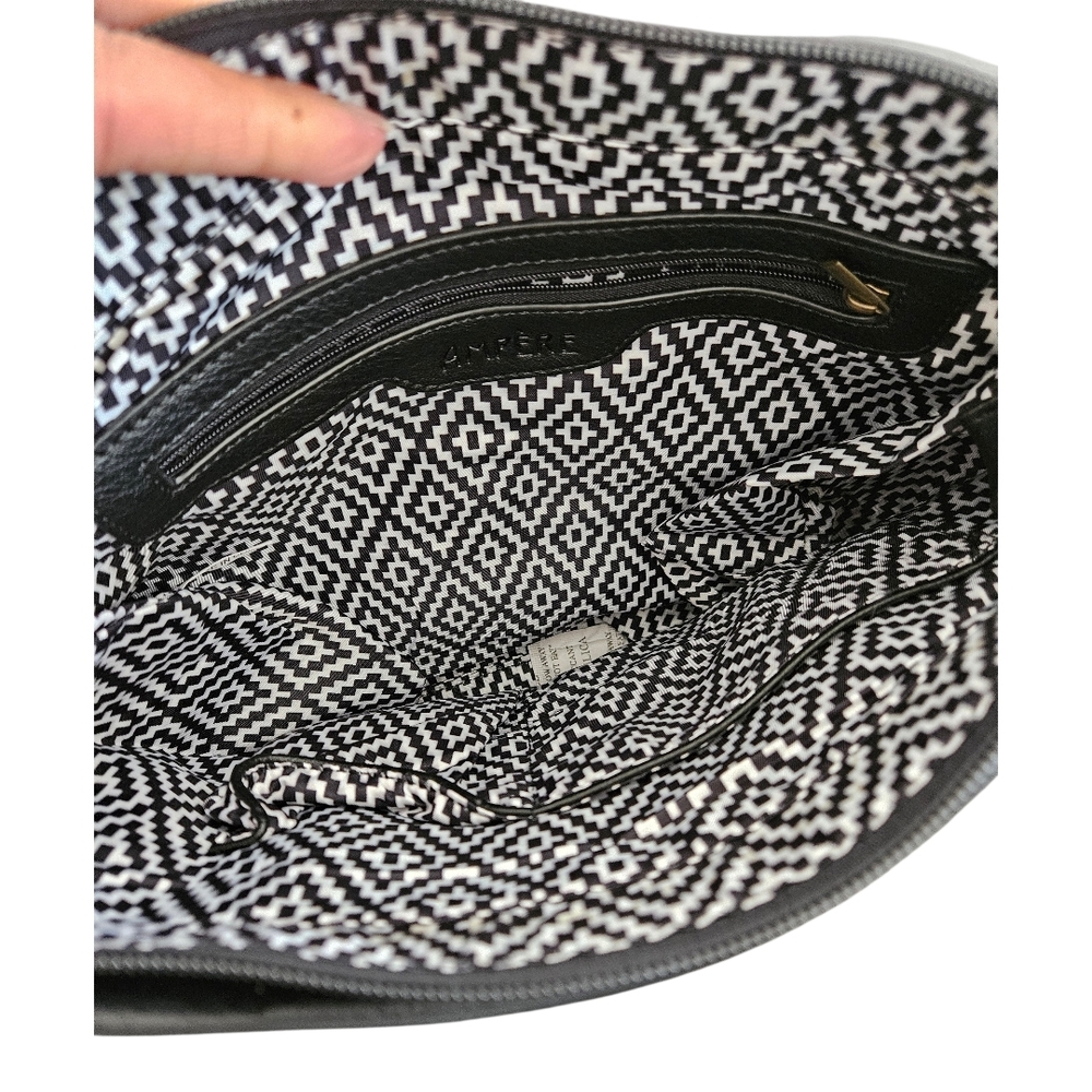 Ampere Creations Boho Vegan Leather Crossbody Bag Braided with Tassle - Picture 7 of 8